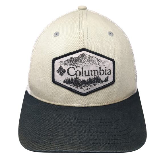 Columbia Snapback Trucker Hat Multi One Size Mesh Back Colorblock - Picture 1 of 8